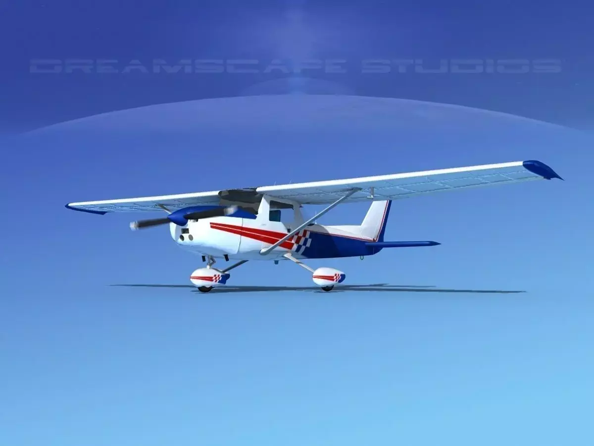 Cessna 150 Aerobat V02 3D model