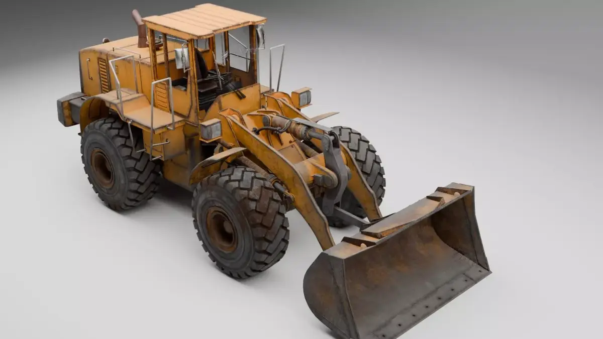  Bulldozers 3D model