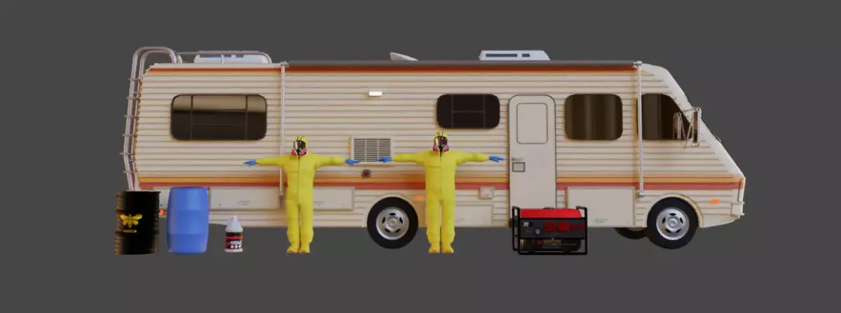 Breaking bad Free 3D model