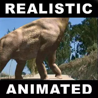 Brachiosaur Jurassic Park - 3d model a 3D model