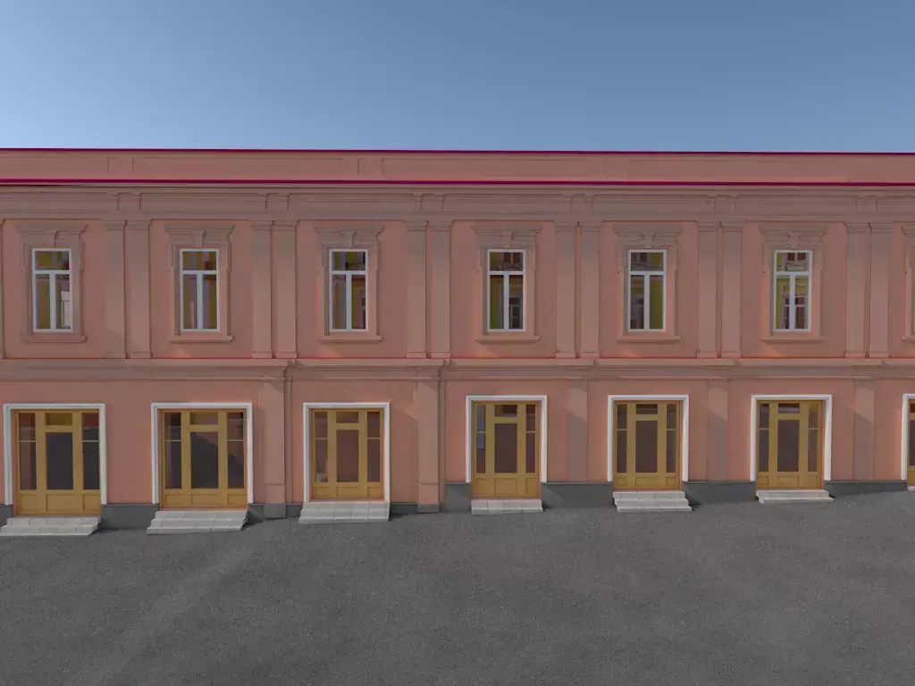 Part of Tbilisi 3D model