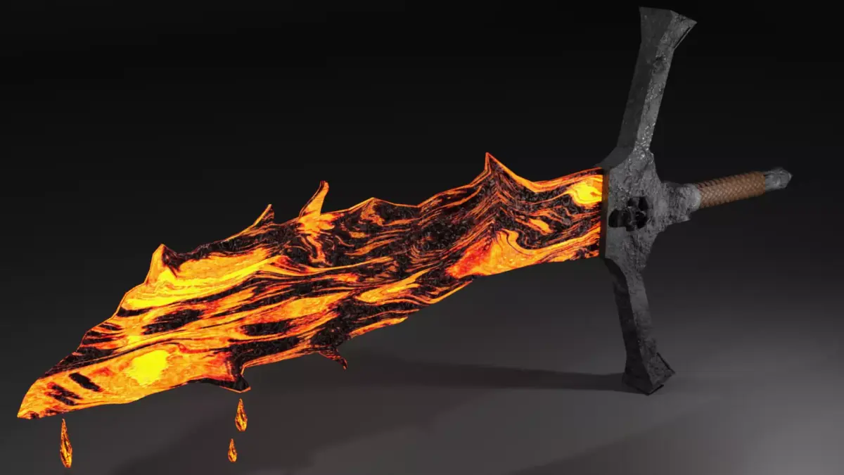 Fire Blade 3D model