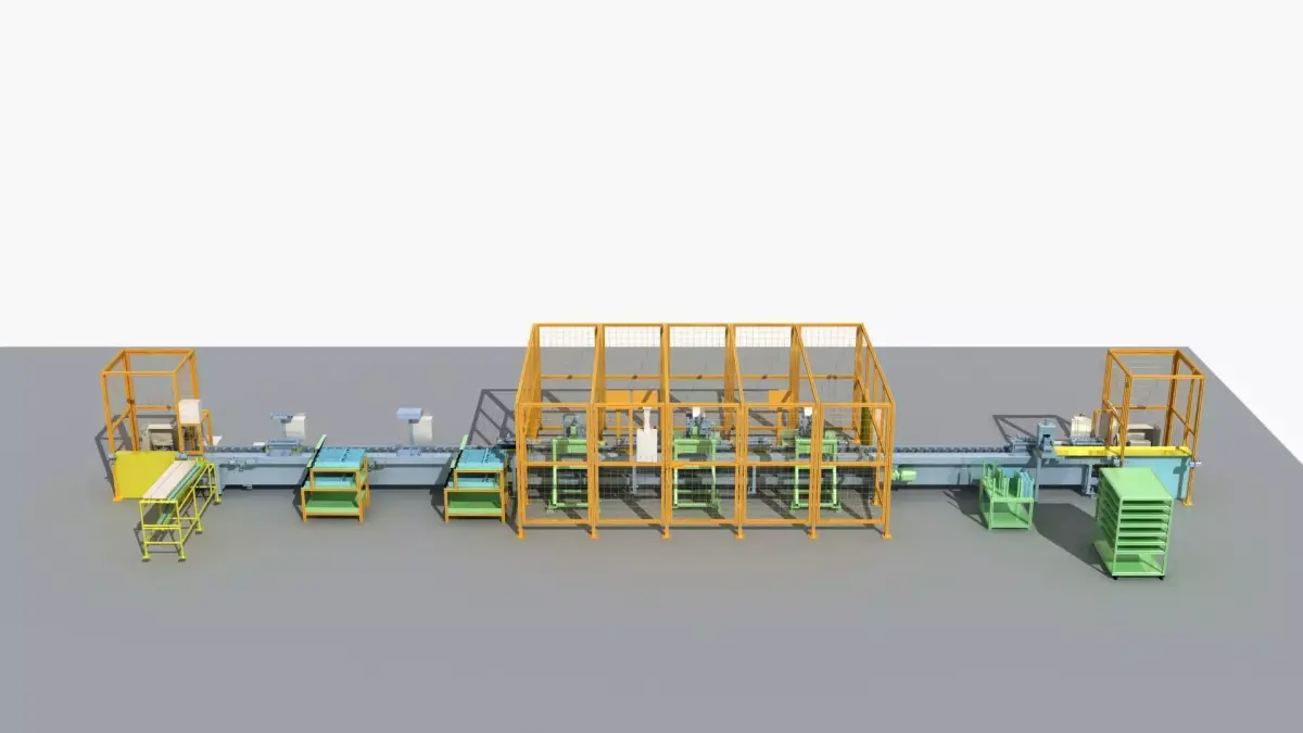 Industrial Equipment 30 - Semi Automated Welding Production  3D model