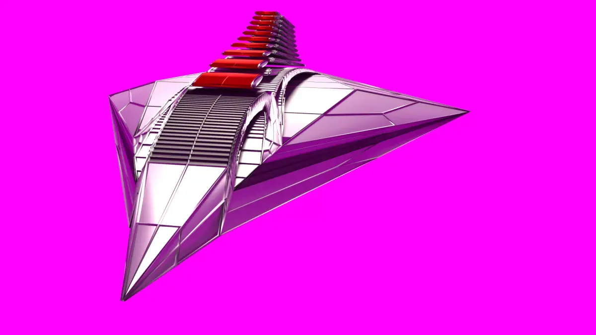 spaceship futuristic Free 3D model