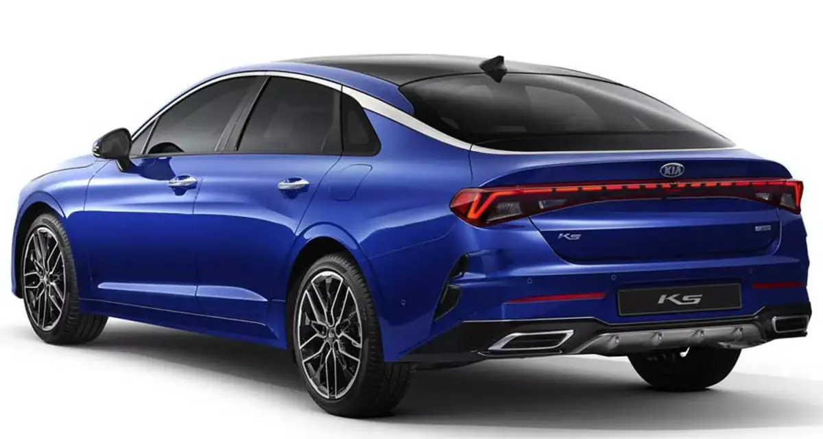 kia optima k5 2021 Free low-poly 3D model