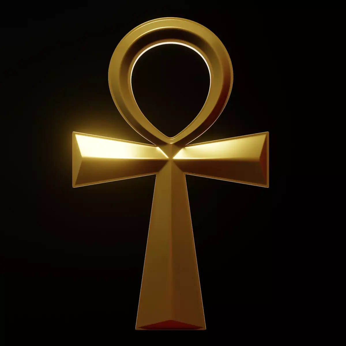 Ankh crux ansata Free 3D print model