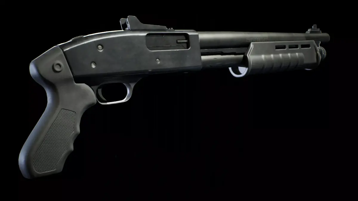 PBR - M590 Shotgun Pistol Grip - Game-Ready 3D Asset Low-poly 3D model