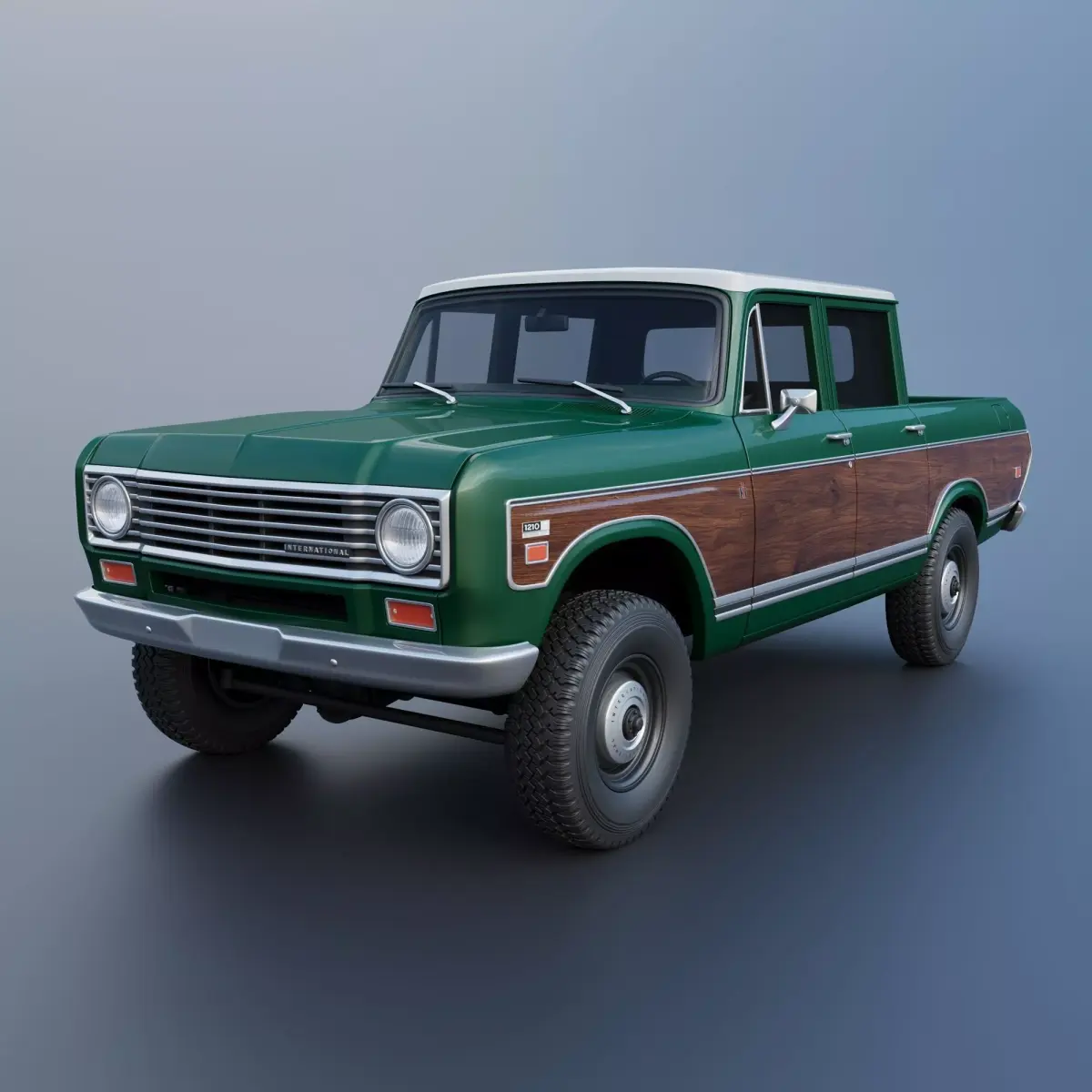 International Wagonmaster 1974 3D print model
