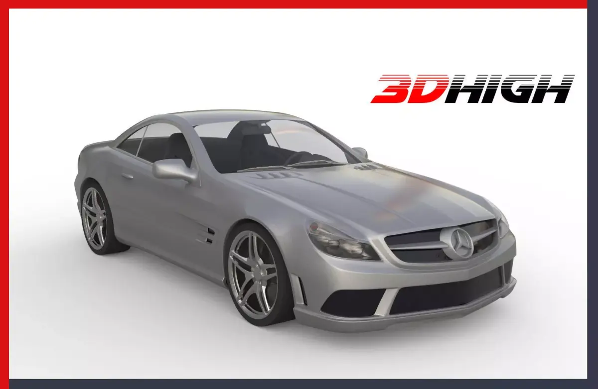 Mercedes Benz car 3D model