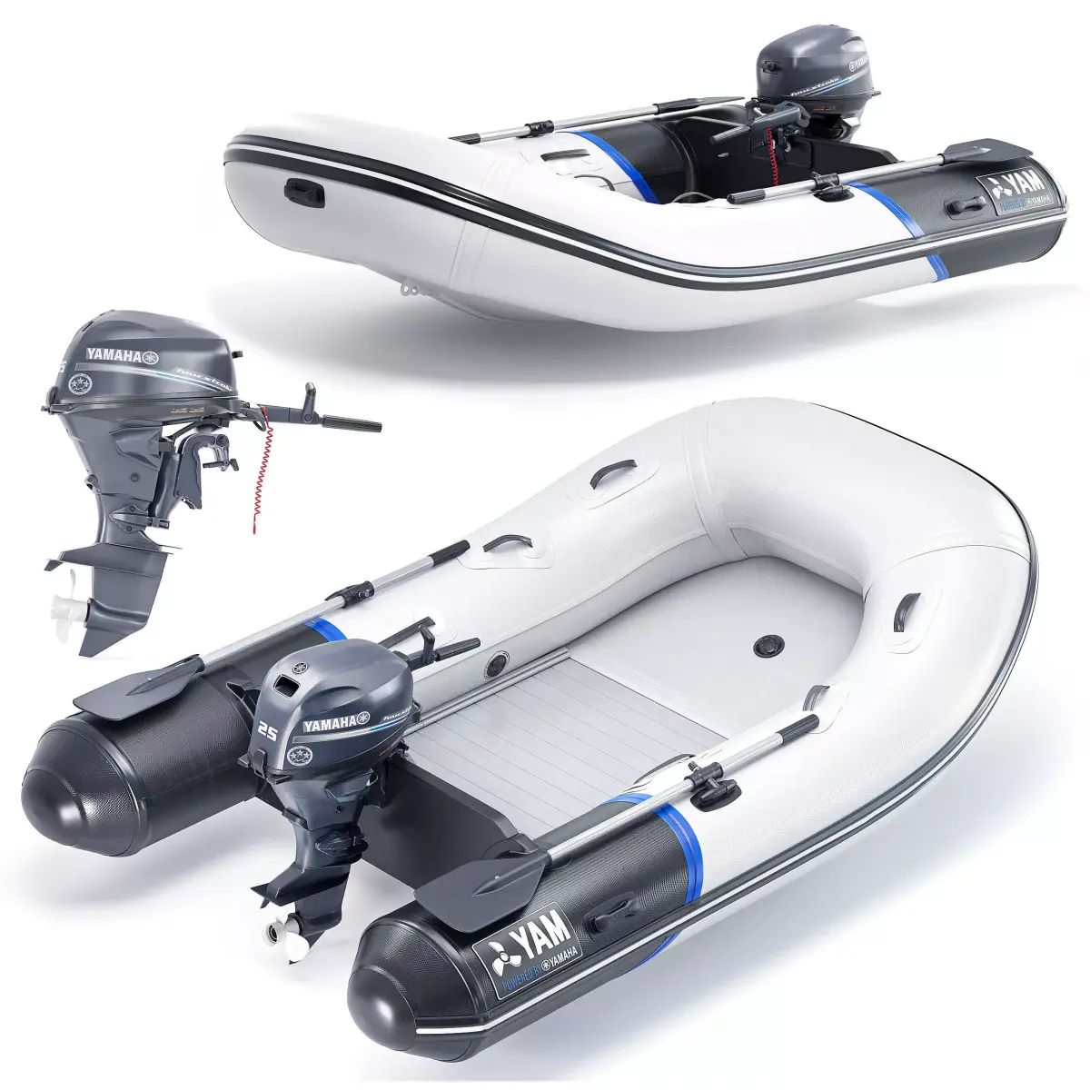 YAM 310S - Boat 3D model