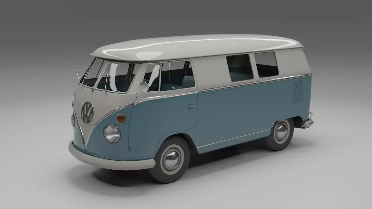 Volkswagen Type 2 Kombi 3D model