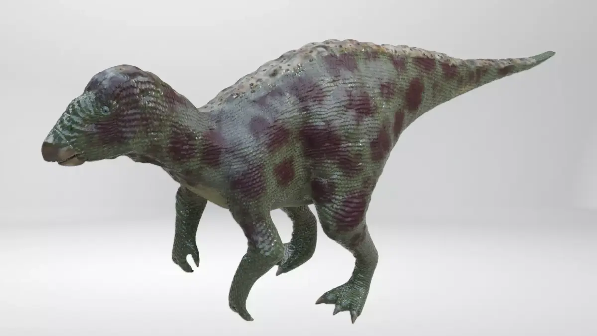 Iguanodon Dinosaur Low-poly 3D model
