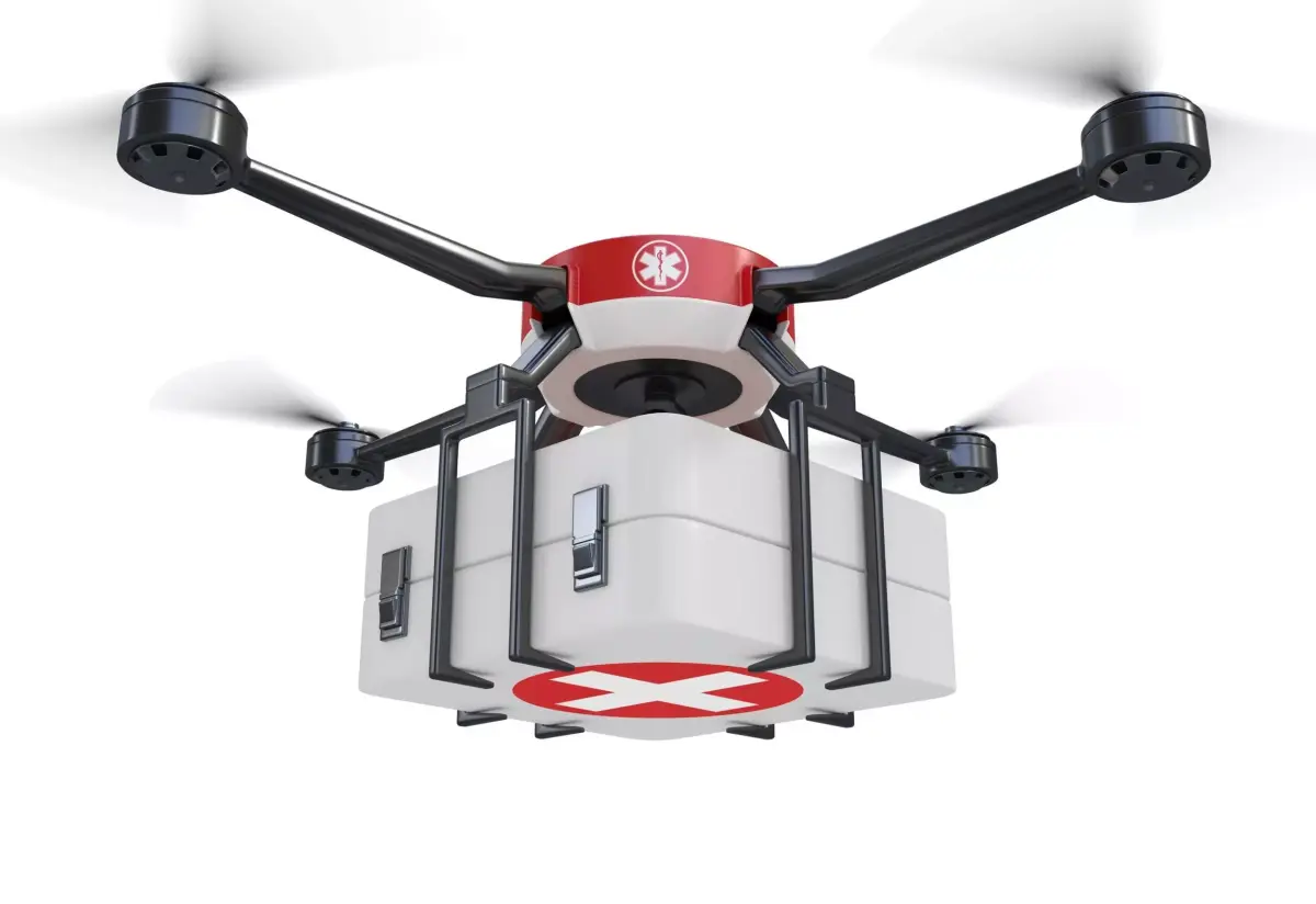 Medical Drone 3D model buy