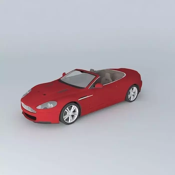 Aston Martin DBS Volante 2010 Free 3D model