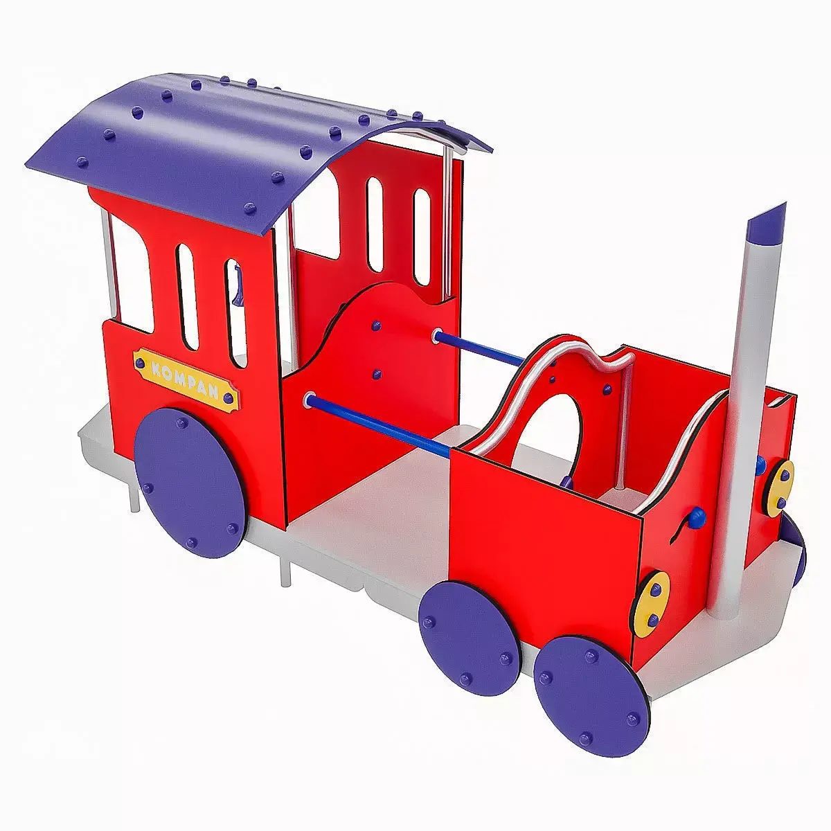 Playground Equipment 145 Low-poly 3D model