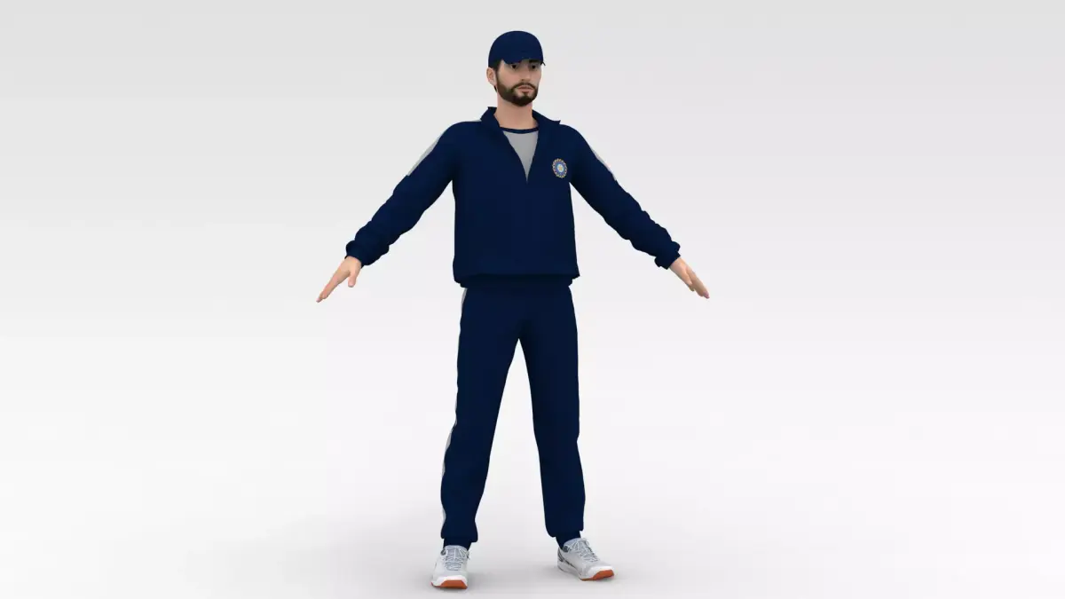 Cricket Coach V1 3D model