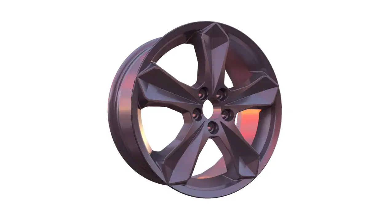 Generic Car Rims Free 3D model