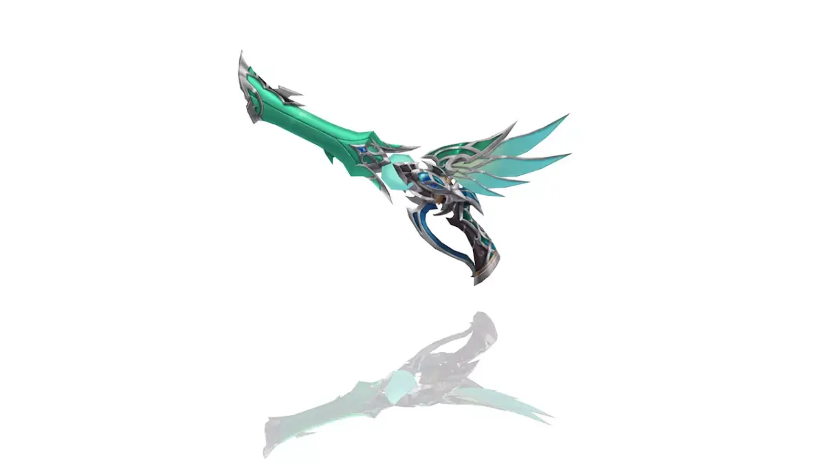 Elven Gun Low-poly 3D model