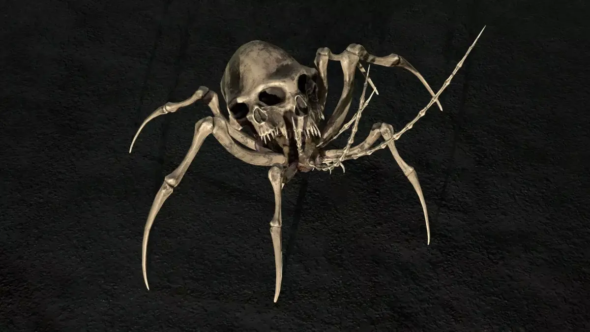 Undeath Spider 3 Low-poly 3D model