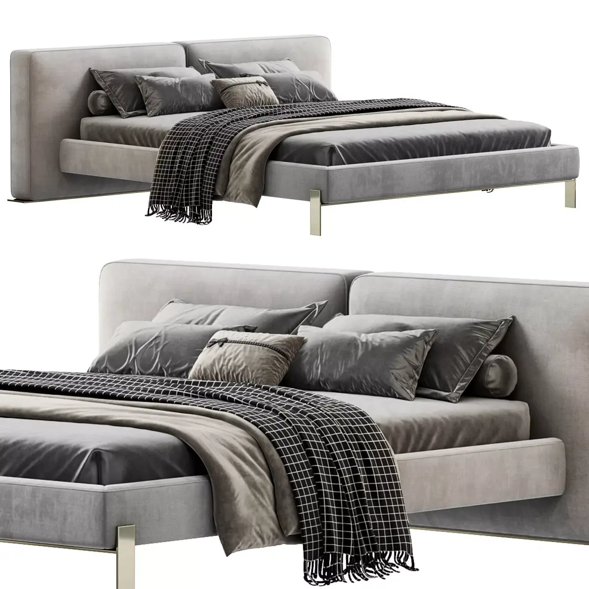 Vogue Bed 3D model