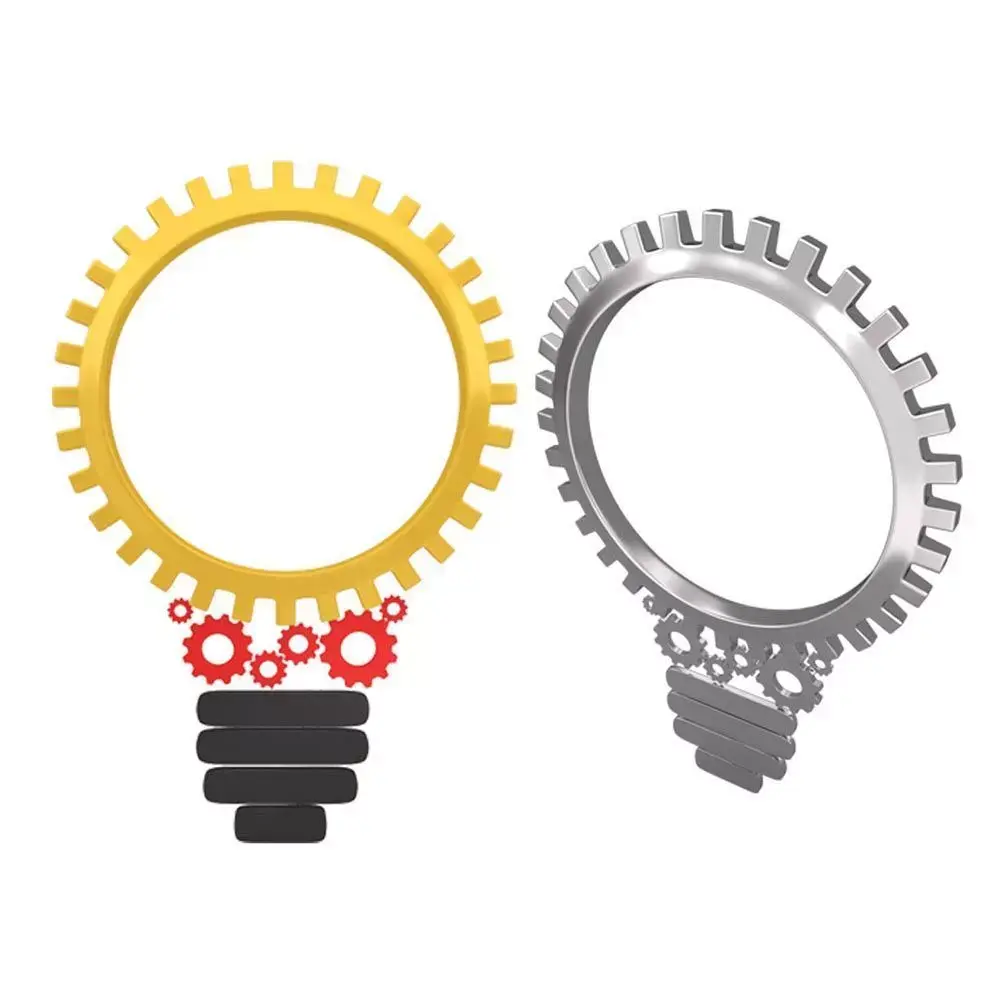  Bulb mechanical gear 3d model  3D model