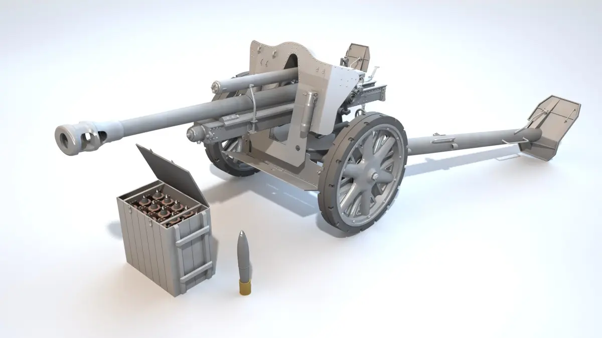  10-5 cm LeFH 18-40 howitzer 