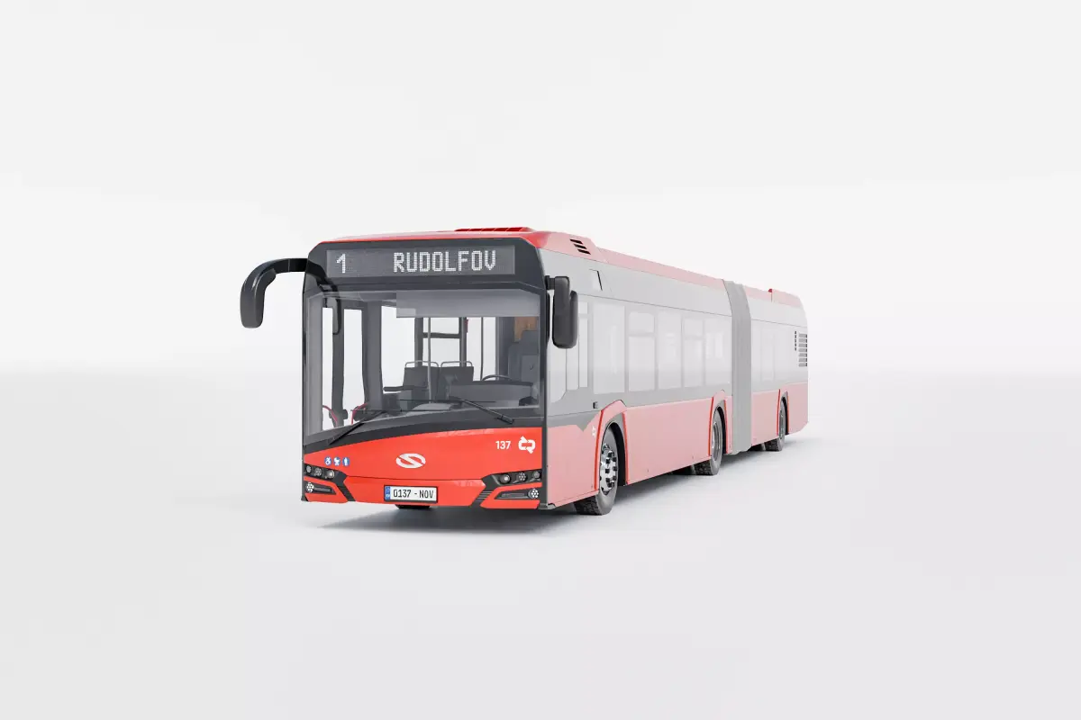 Solaris Urbino 18 IV bus 3D model