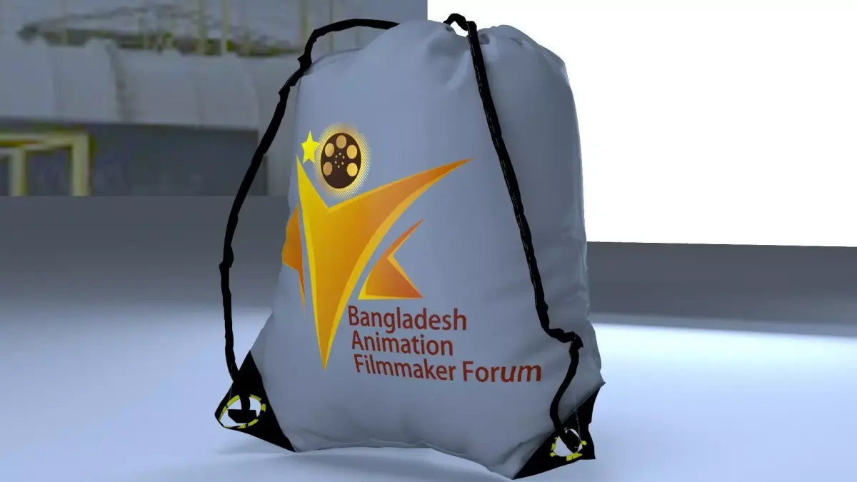 Caring BAG Low-poly 3D model