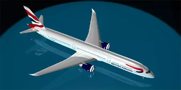 British Airways 787-9 3D model