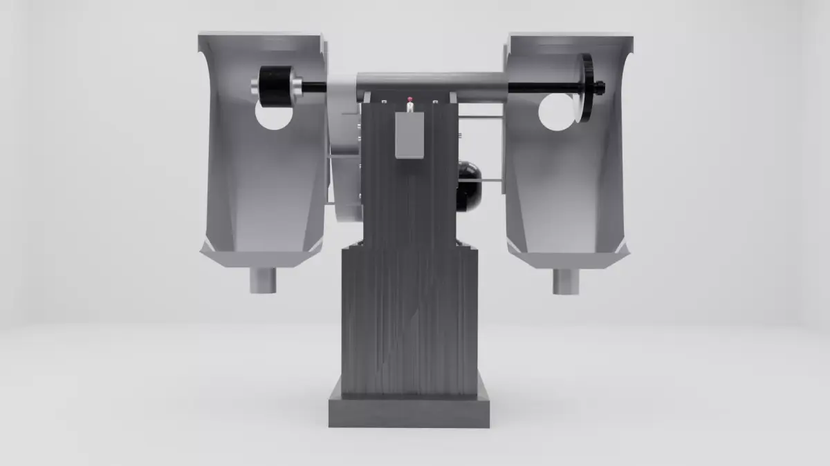 Outsole Grinder Machine 3D model