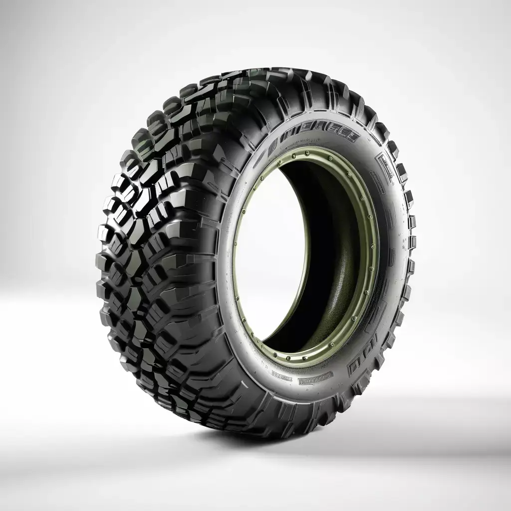 Detailed OffRoad Super Swamper Tire 3D model