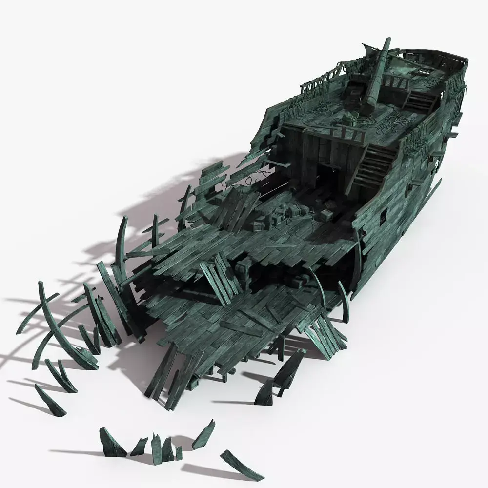 Shipwreck 03 3D model