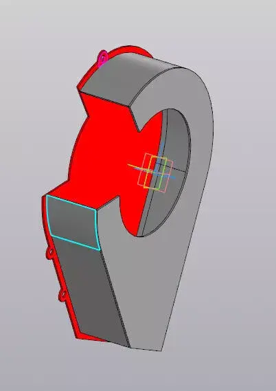 Large Wheel Guard Shield - Agricultural Safety Part 3D model