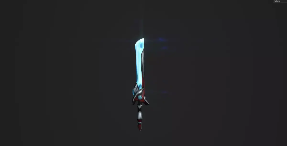 JellySword - SP Free low-poly 3D model