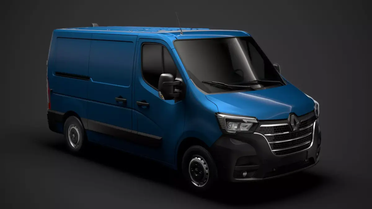 Renault Master L1H1 Van 2020 3D model