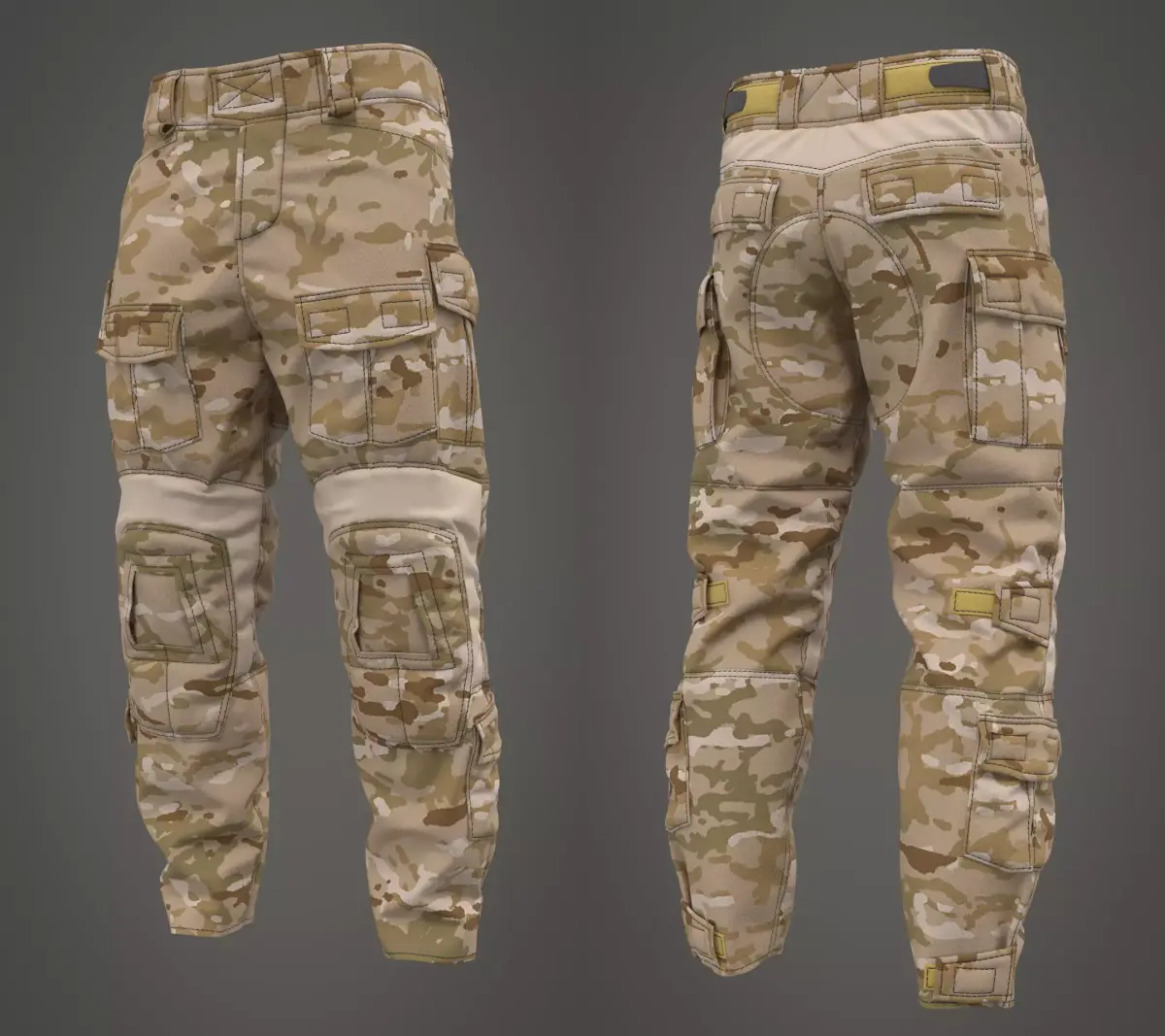 Crye Precision G3 Combat Pants - Marvelous 3D model