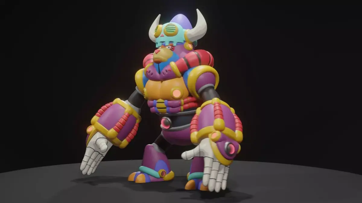 Soldier Stonekong 3D model