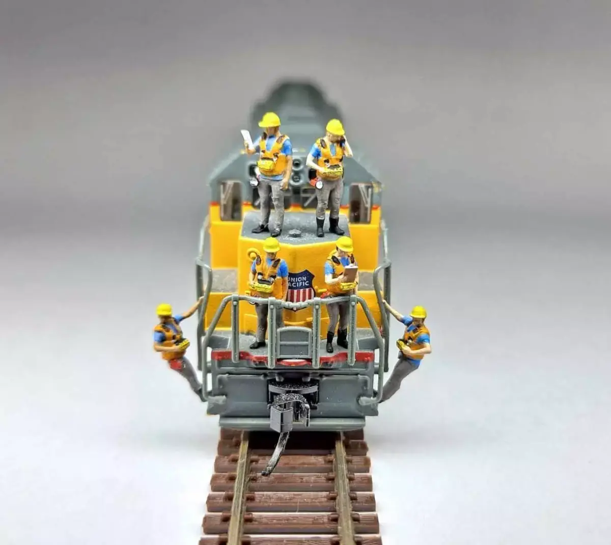 N Scale Remote Control Operators 3D print model