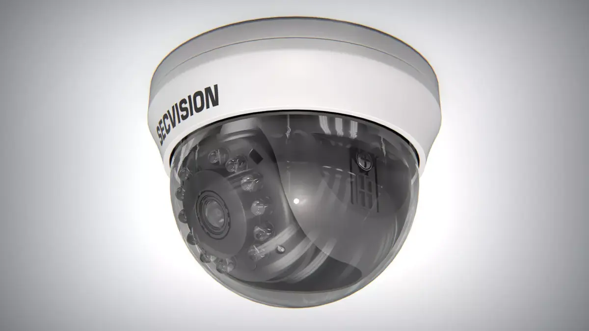 Security Camera 01 PBR Low-poly 3D model