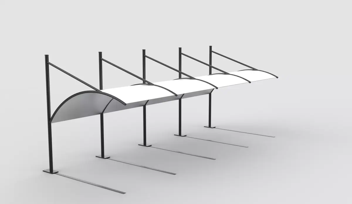 Carport 3D model