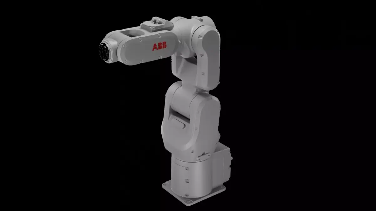Abb Irb 1100 Industrial Robotic Arm 3D model
