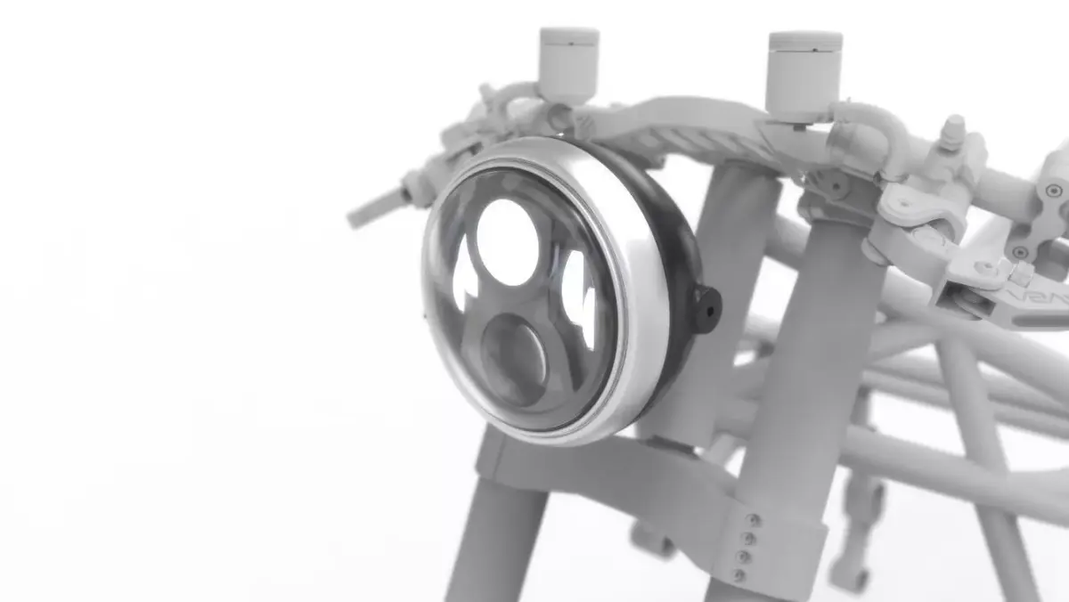 Motodemic Evo 2 Headlight 3D model