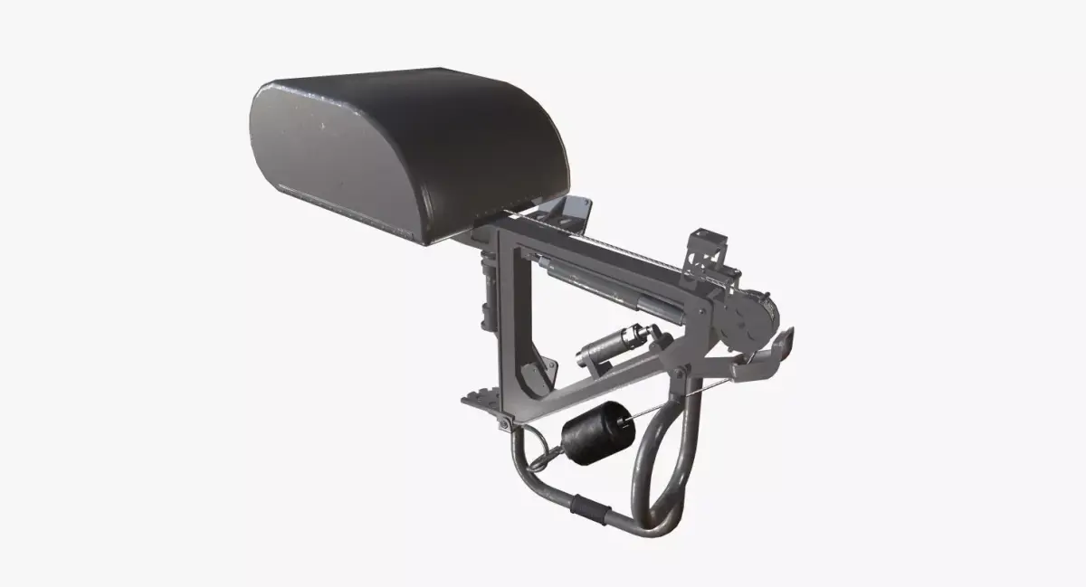 Winch LPG-150M Low-poly 3D model