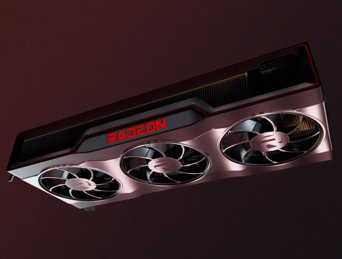 Big Navy Radeon RX6000 3D model
