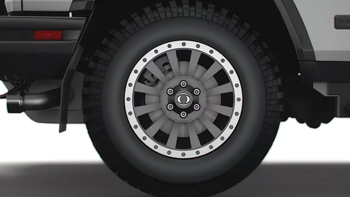 INEOS Grenadier Fieldmaster 2023 wheel 3D model