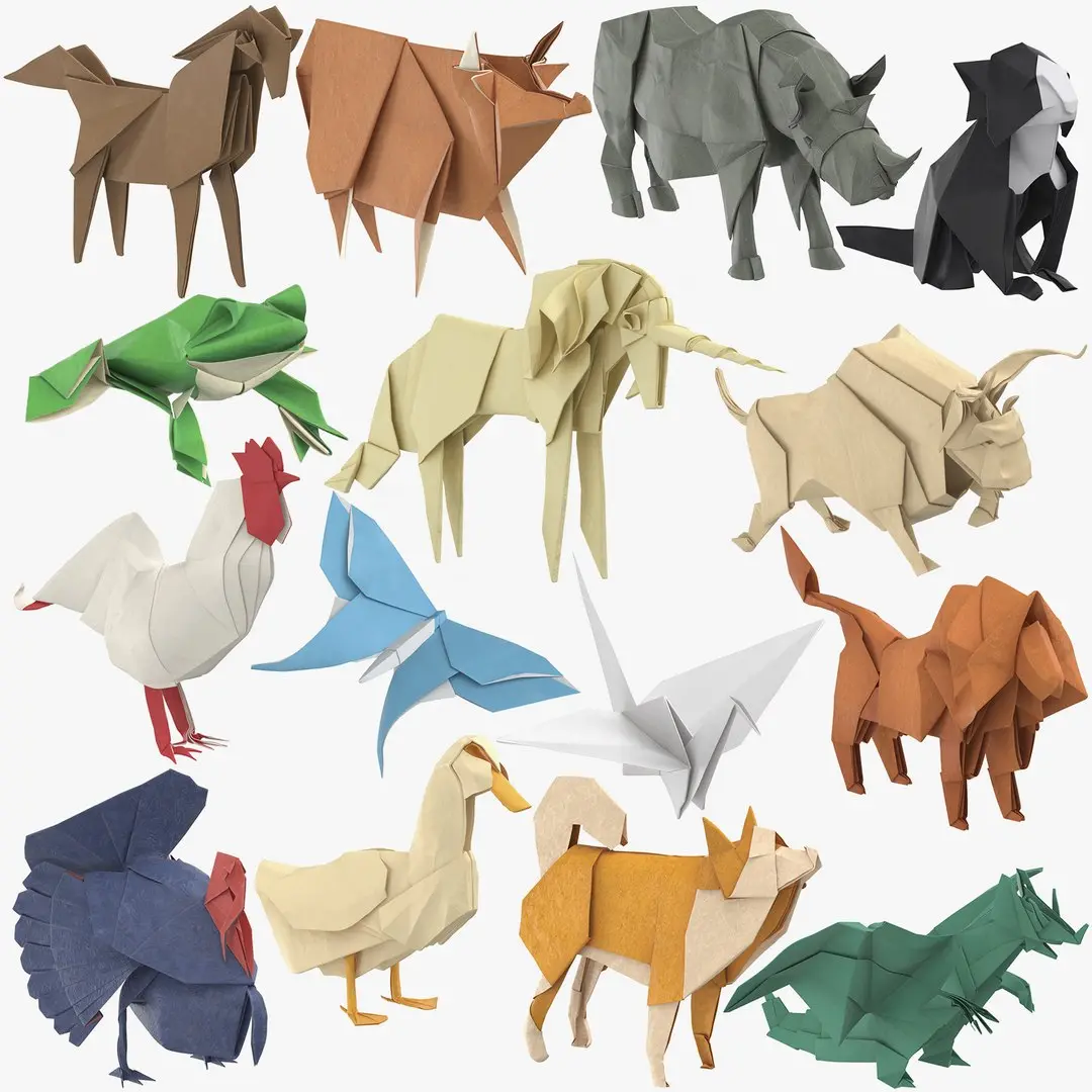 Origami Collection 3D model