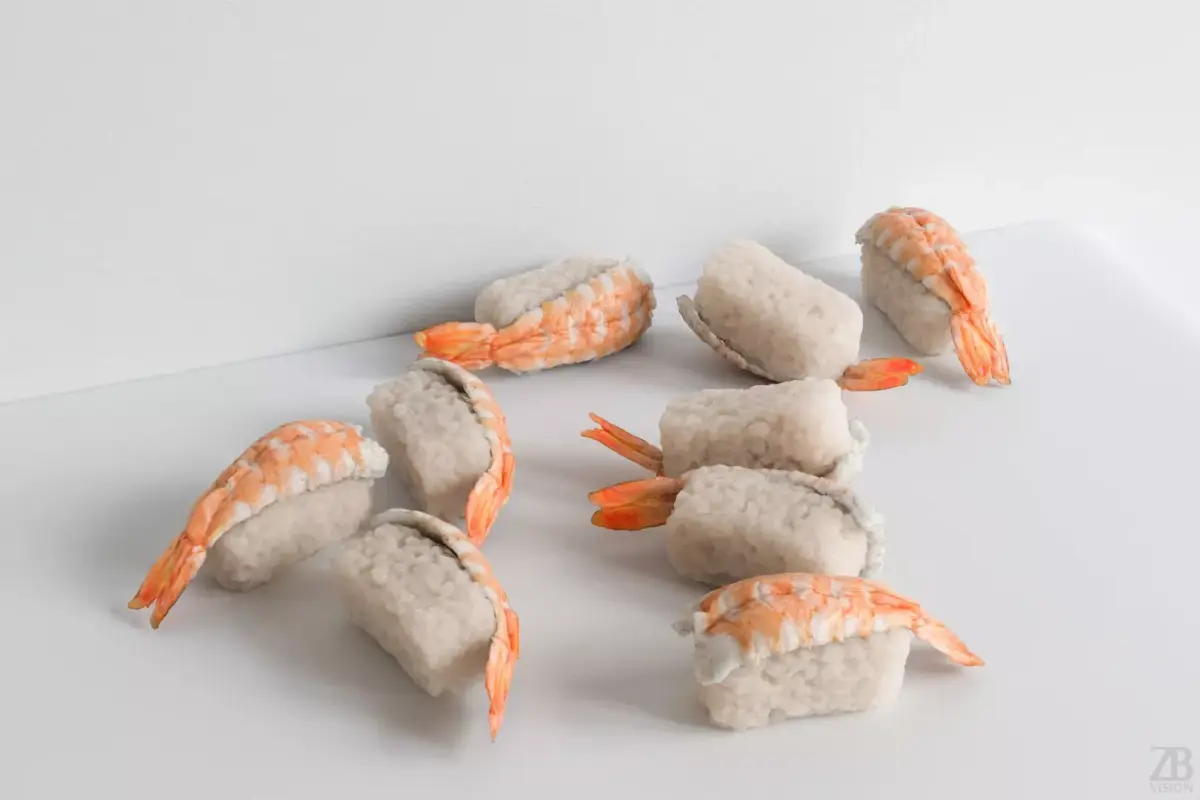 Sushi 3D model buy