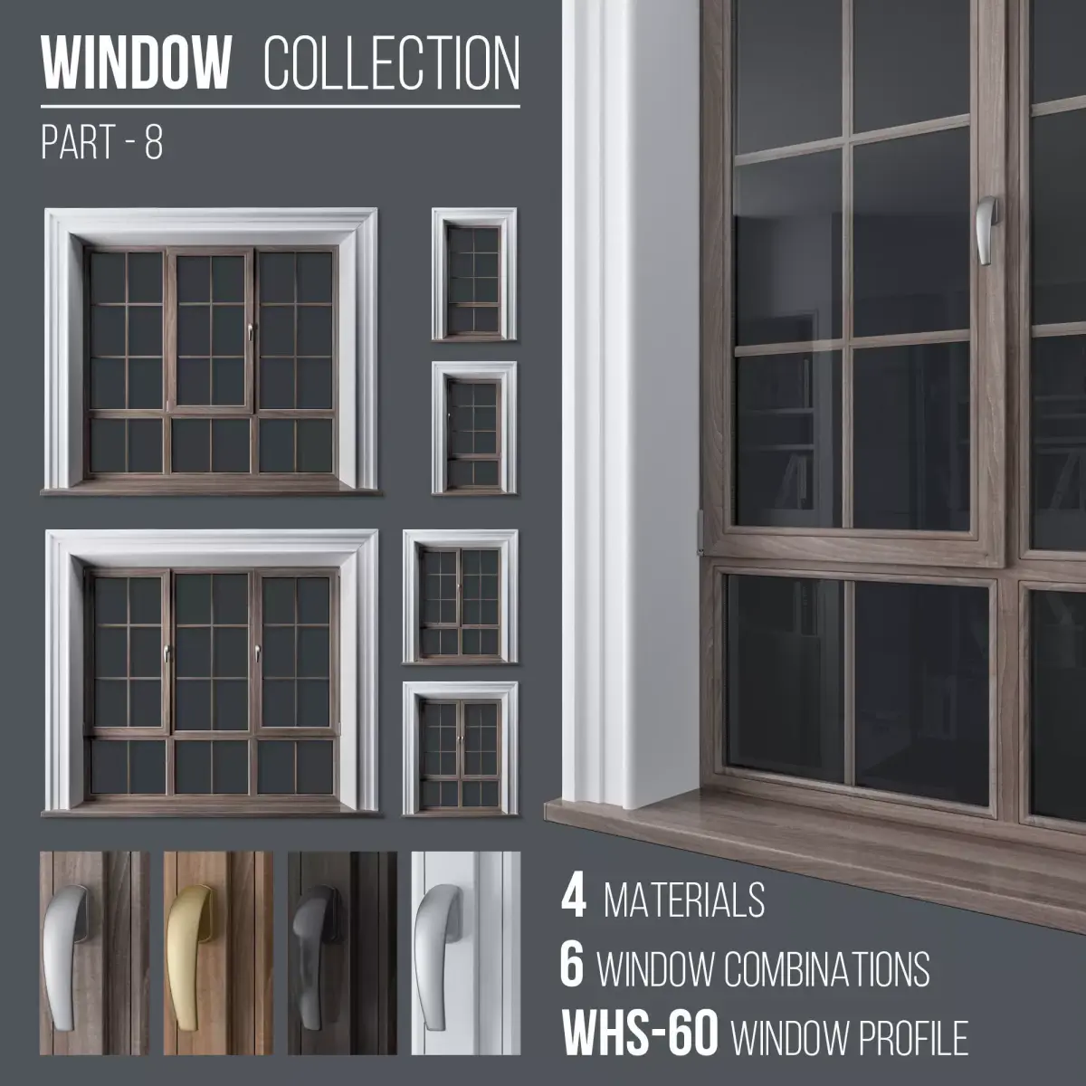 Window Collection Part 8 3D model