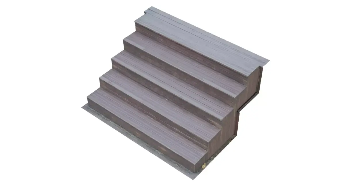 Wooden Staircase 3D model