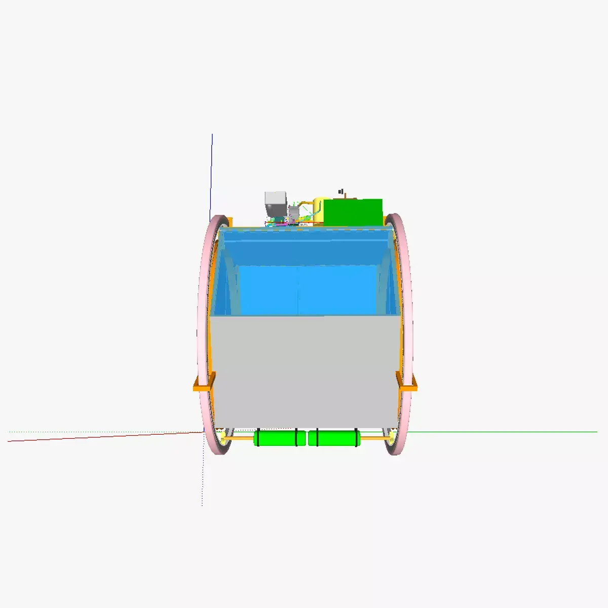 AT dicycle 3D model